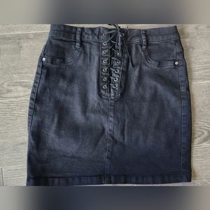 Misguided black skirt